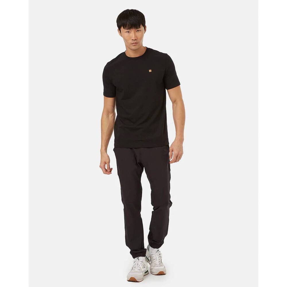 NEW TENTREE travel drawstring jogger in black